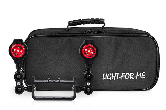 GoPro Video Set 2400 - front view with bag